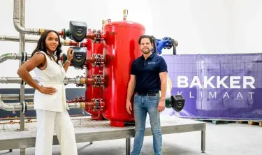 Custom warmtewisselaar skid voor droogwanden zaad veredelaar