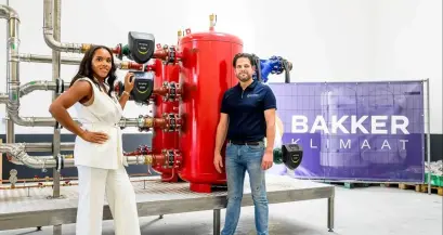 Custom warmtewisselaar skid voor droogwanden zaad veredelaar